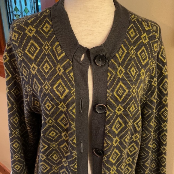Nomadic Traders Patterned Sweater Coat - Picture 4 of 13